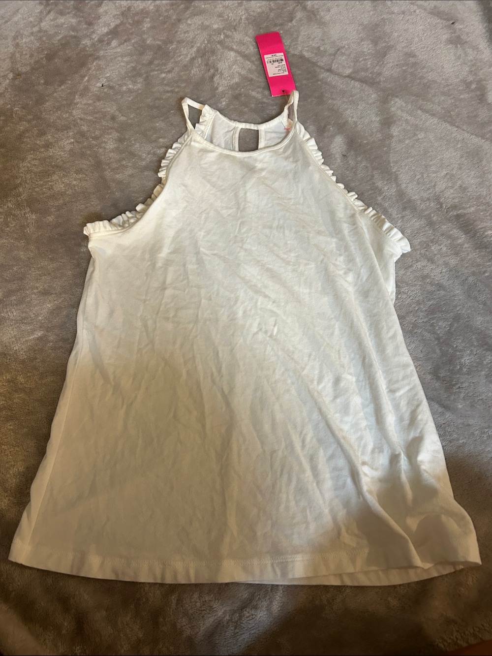 NWT Lilly Pulitzer alek top in resort white